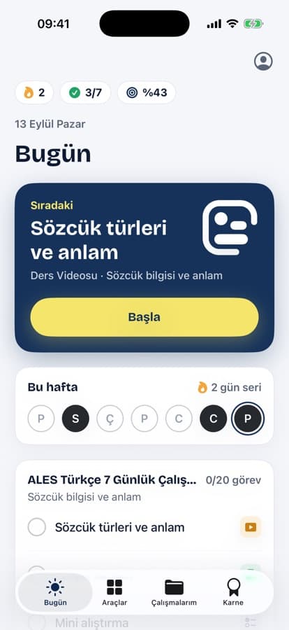FocusMod uygulaması